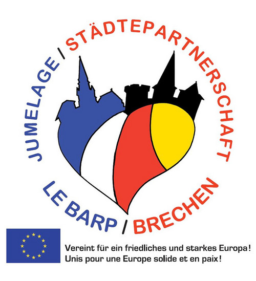 Logo Städtepartnerschaft Le Barp und Brechen